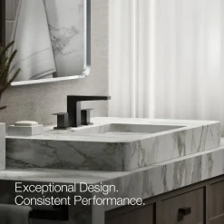Widespread bathroom sink faucet, 0.5 gpm^Kohler New