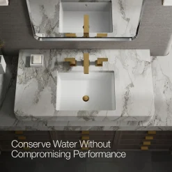 Widespread bathroom sink faucet, 0.5 gpm^Kohler New