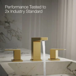 Widespread bathroom sink faucet, 0.5 gpm^Kohler New
