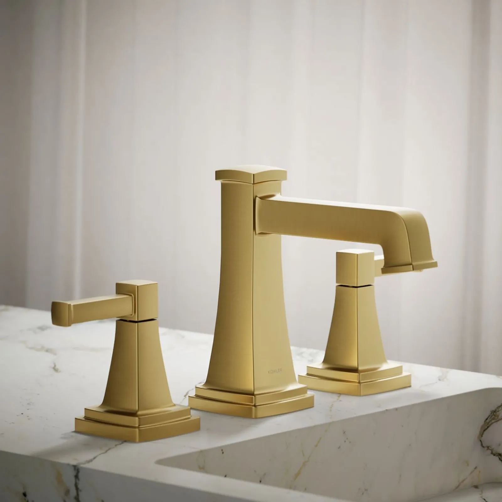Widespread bathroom sink faucet, 1.2 gpm^Kohler
