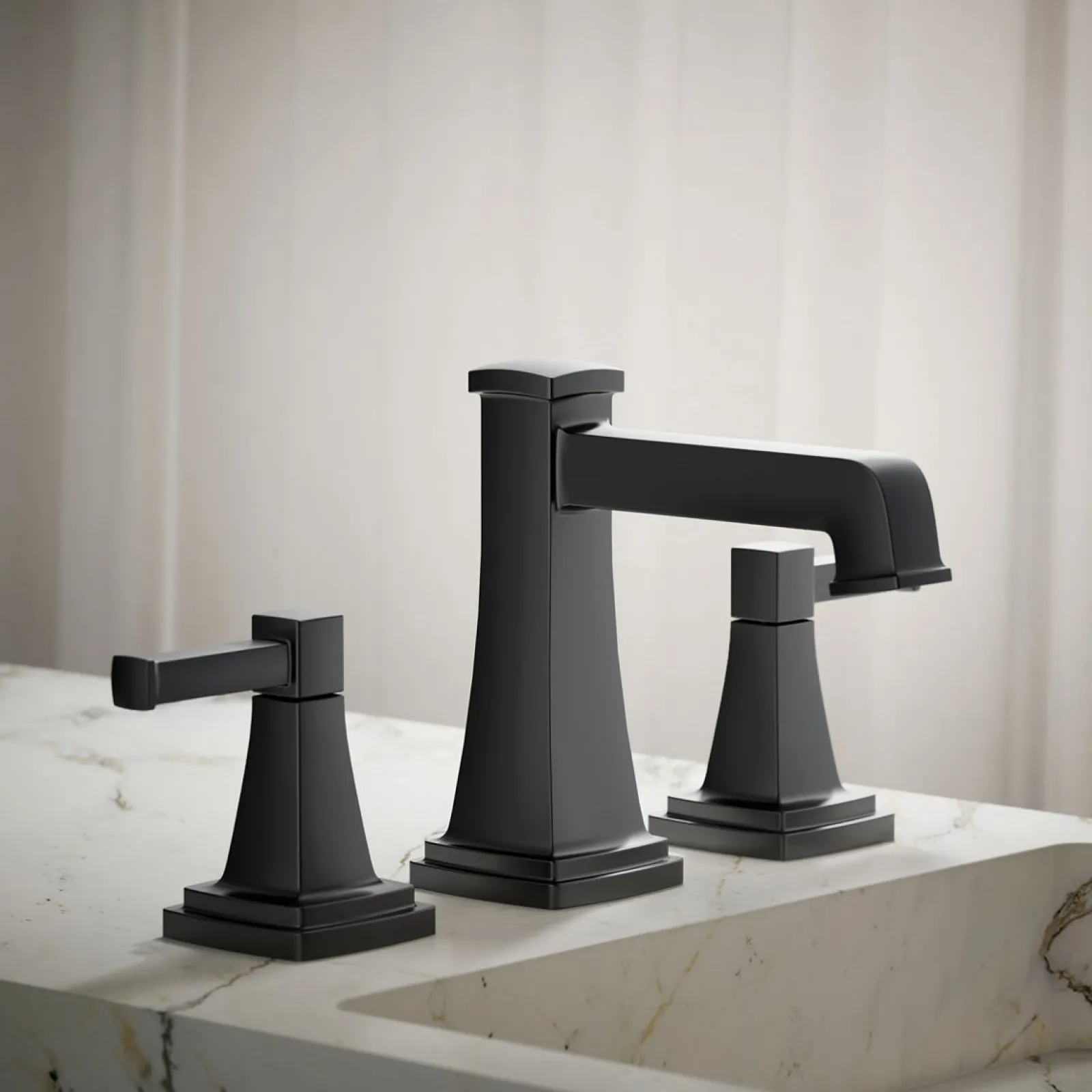 Widespread bathroom sink faucet, 1.2 gpm^Kohler