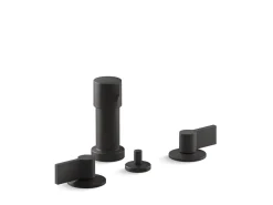 Widespread bidet faucet with Lever handles^Kohler Best