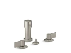 Widespread bidet faucet with Lever handles^Kohler Best