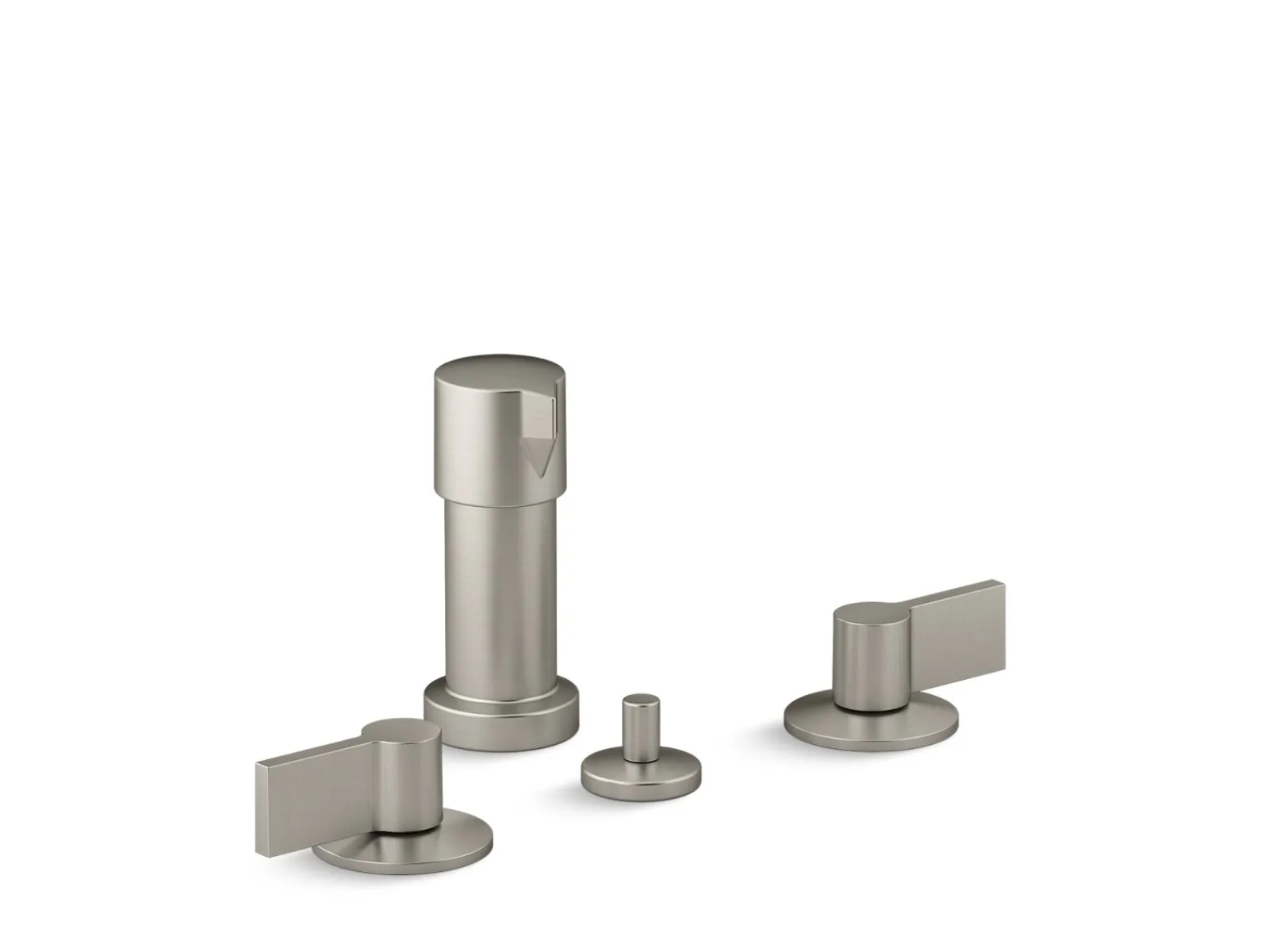 Widespread bidet faucet with Lever handles^Kohler Best