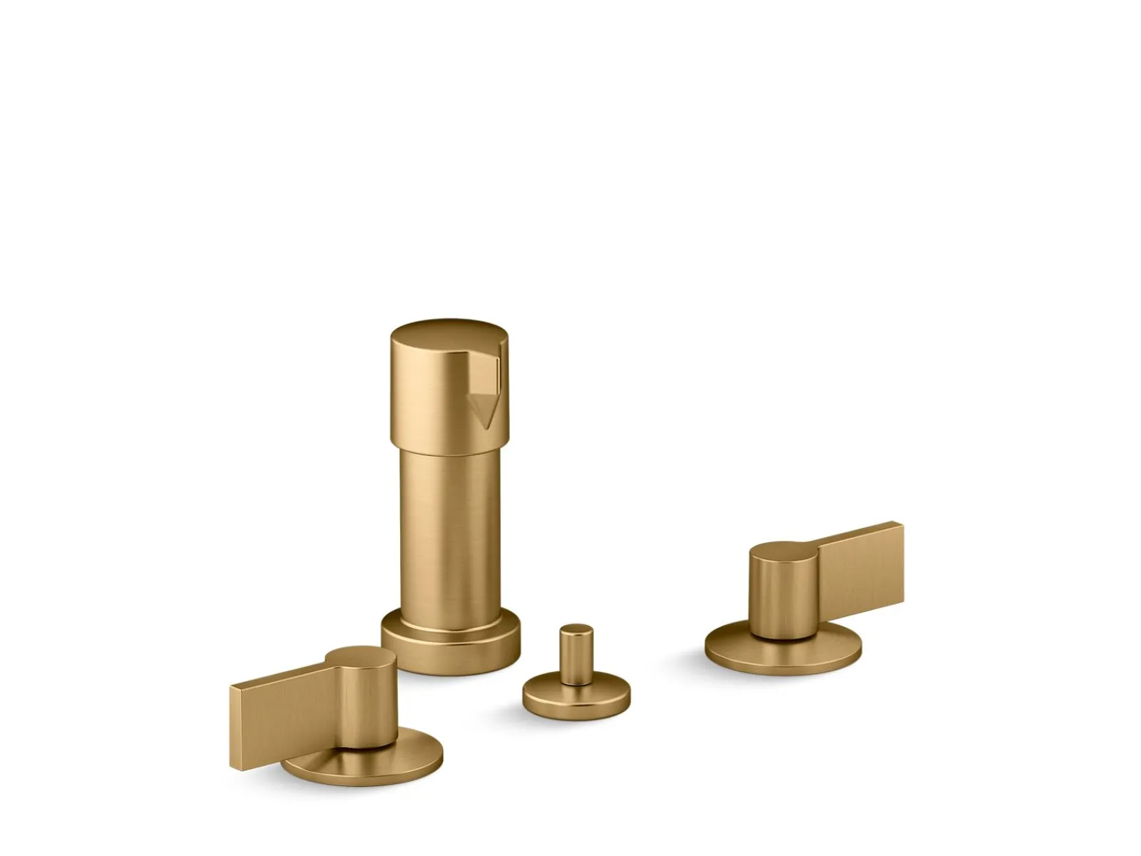 Widespread bidet faucet with Lever handles^Kohler Best