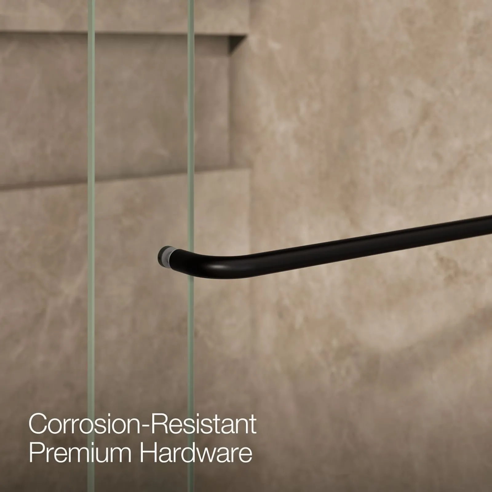 66"-72" W x 80-1/4" H bypass shower door with 3/8"-thick Crystal Clear glass^Kohler Sale