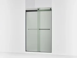 44-5/8"-47-5/8" W x 74" H bypass shower door with 1/4"-thick Frosted glass^Kohler Online