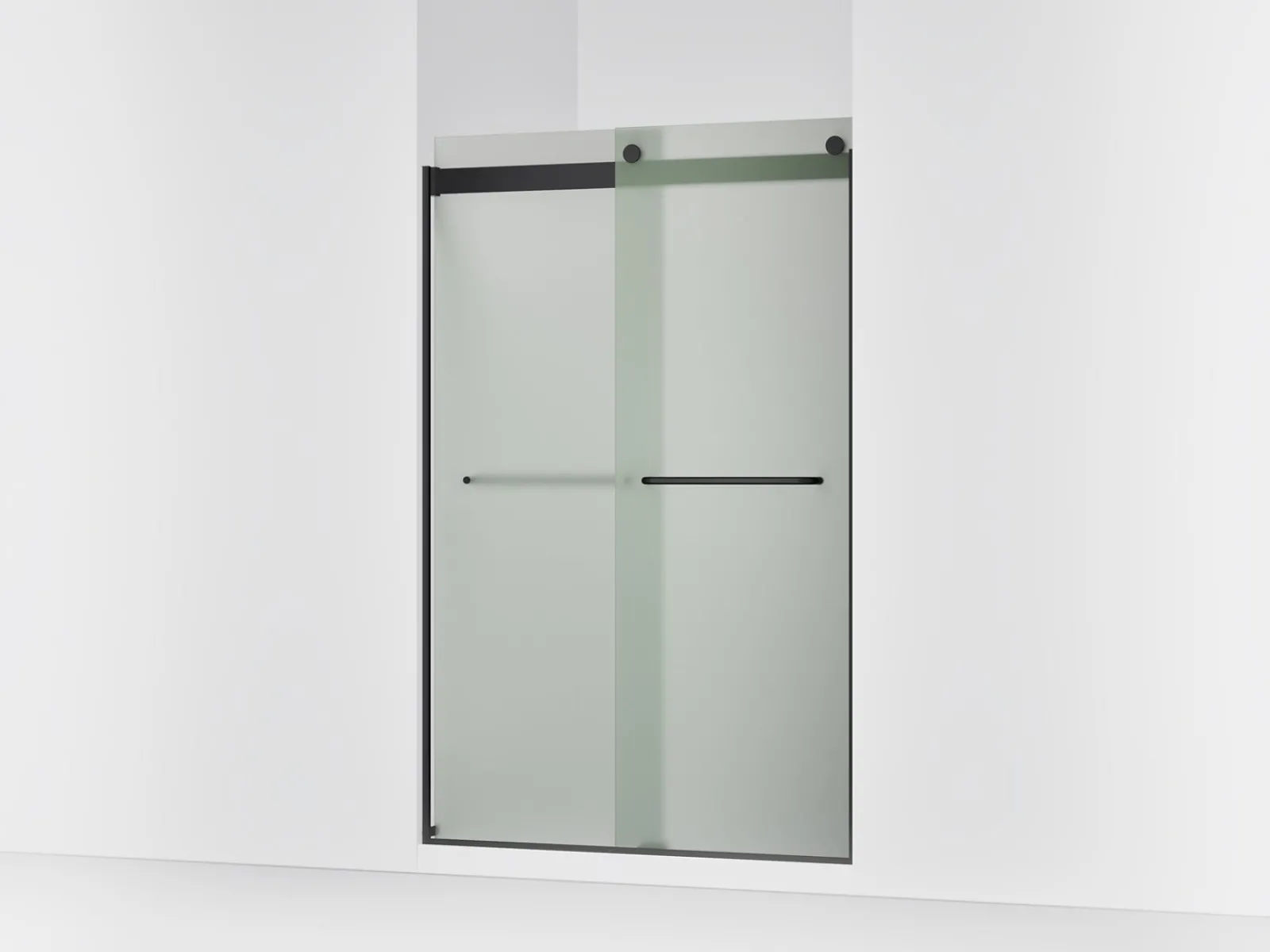 44-5/8"-47-5/8" W x 74" H bypass shower door with 1/4"-thick Frosted glass^Kohler Online