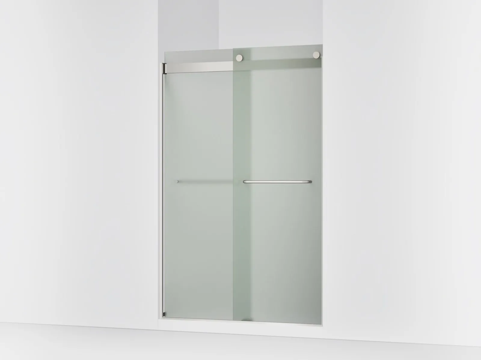 44-5/8"-47-5/8" W x 74" H bypass shower door with 1/4"-thick Frosted glass^Kohler Online