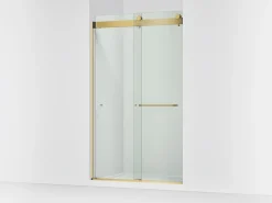 44"-48" W x 80-1/4" H bypass shower door with 3/8"-thick Crystal Clear glass^Kohler