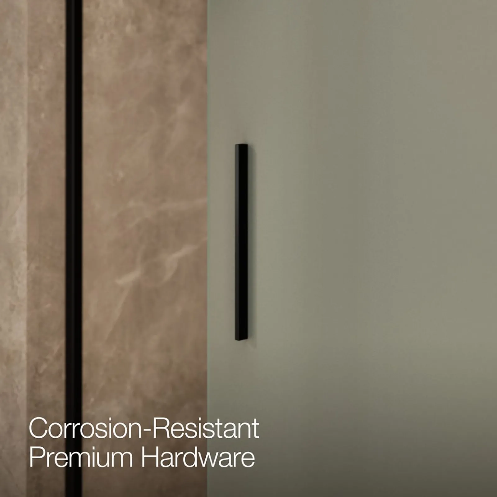 56-5/8"-59-5/8" W x 74" H bypass shower door with 1/4"-thick Frosted glass^Kohler Sale
