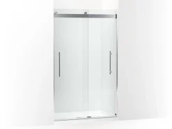 44-5/8"-47-5/8" W x 77.53" H bypass shower door with 5/16"-thick Crystal Clear glass^Kohler Discount