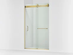 44"-48" W x 80-1/4" H bypass shower door with 3/8"-thick Crystal Clear glass^Kohler