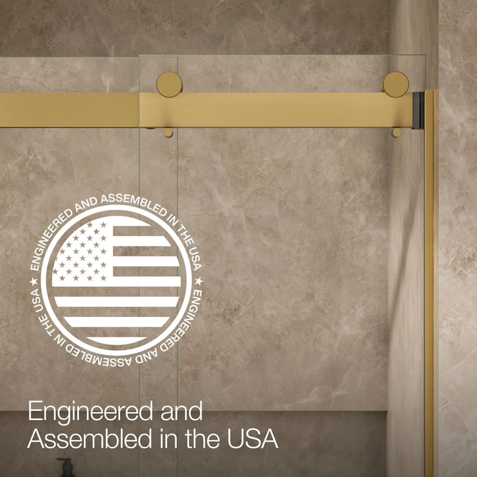 44"-48" W x 80-1/4" H bypass shower door with 3/8"-thick Crystal Clear glass^Kohler