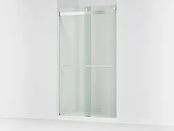 44-5/8"-47-5/8" W x 81.61" H bypass shower door with 3/8"-thick Crystal Clear glass^Kohler Outlet