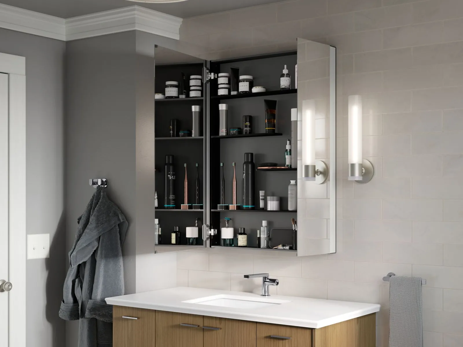 30" W x 40" H medicine cabinet^Kohler Online