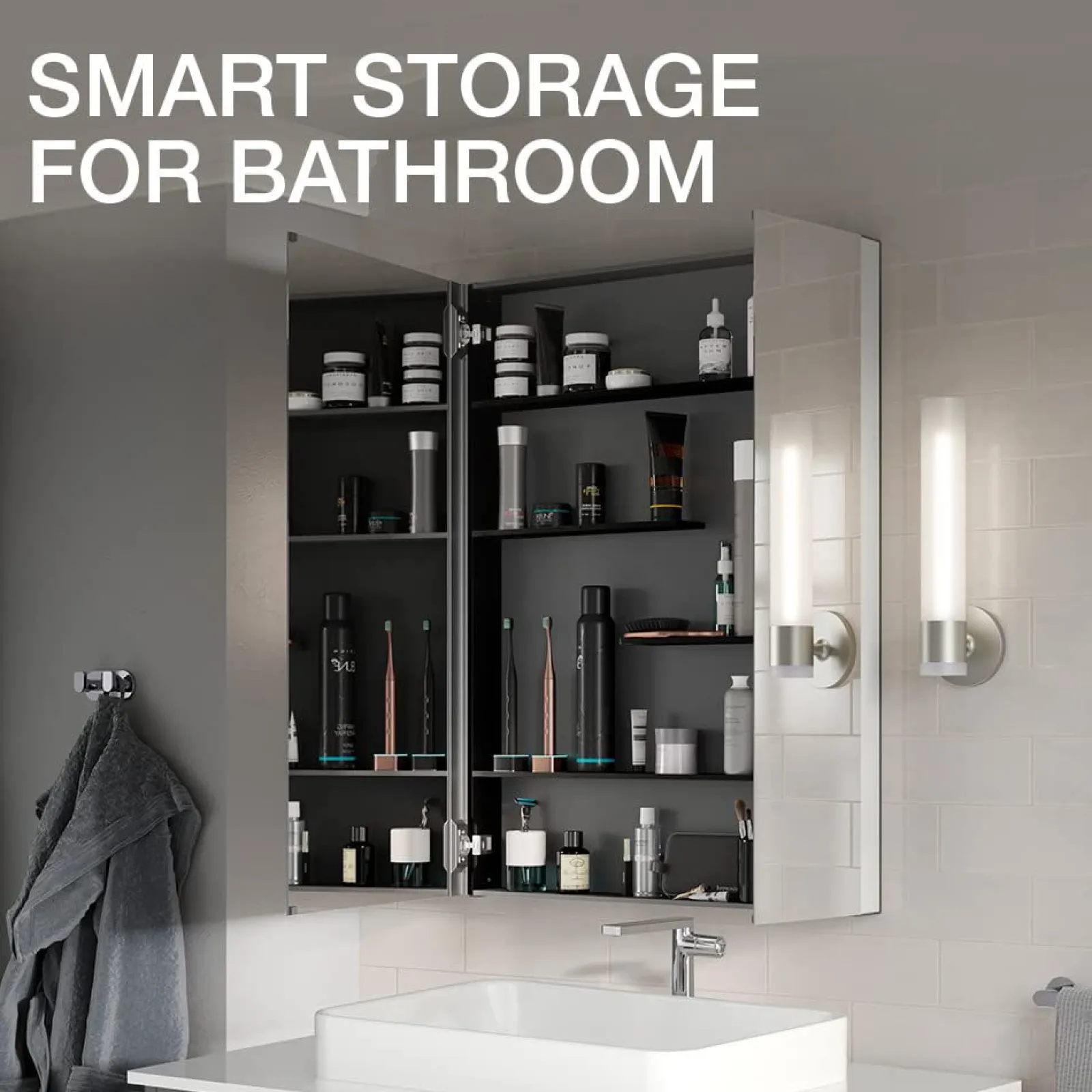 30" W x 40" H medicine cabinet^Kohler Online