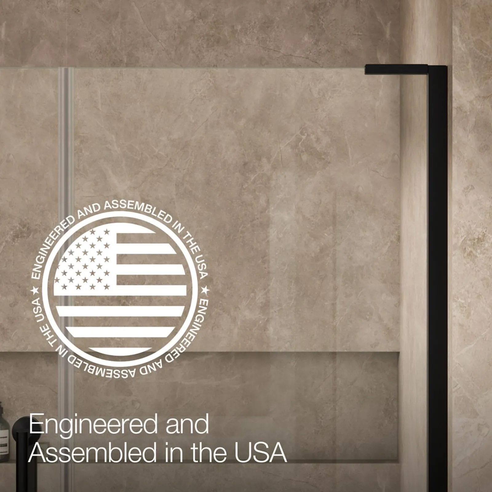 58"-58-3/4" W x 71-3/4" H pivot shower door with 3/8"-thick Crystal Clear glass^Kohler Hot