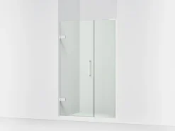 45-1/4"-46" W x 71-3/4" H pivot shower door with 3/8"-thick Crystal Clear glass^Kohler New