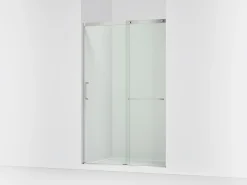 44-1/4"-47-5/8" W x 75-1/2" H sliding shower door with 5/16"-thick Crystal Clear glass^Kohler