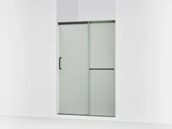 44-1/4"-47-5/8" W x 70-1/2" H sliding shower door with 1/4"-thick Frosted glass^Kohler Clearance