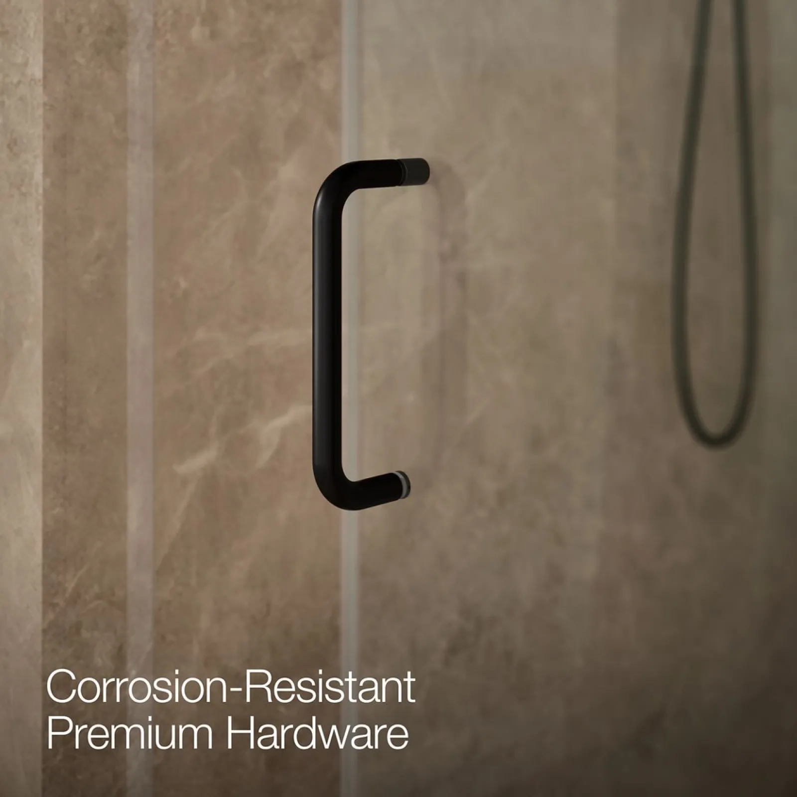50-1/4"-53-5/8" W x 70-1/2" H sliding shower door with 1/4"-thick Crystal Clear glass^Kohler Clearance