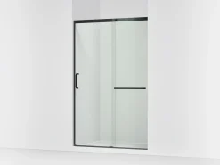 50-1/4"-53-5/8" W x 75-1/2" H sliding shower door with 5/16"-thick Crystal Clear glass^Kohler Clearance