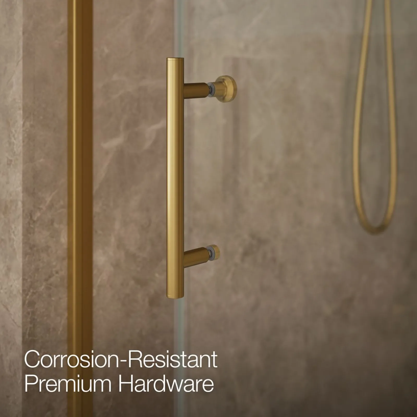 56-5/8"-59-5/8" W x 76.99" H sliding shower door with 3/8"-thick Crystal Clear glass^Kohler Outlet