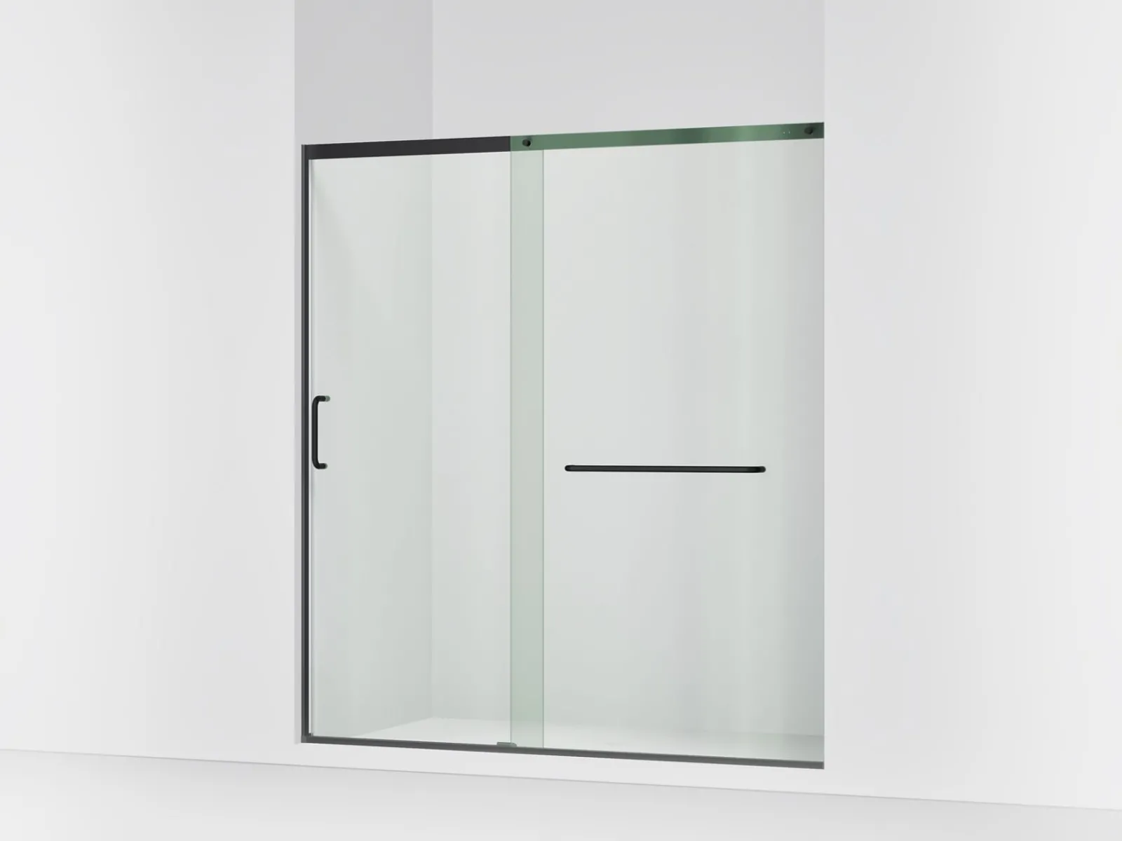 68-1/4"-71-5/8" W x 75-1/2" H sliding shower door with 5/16"-thick Crystal Clear glass^Kohler Online