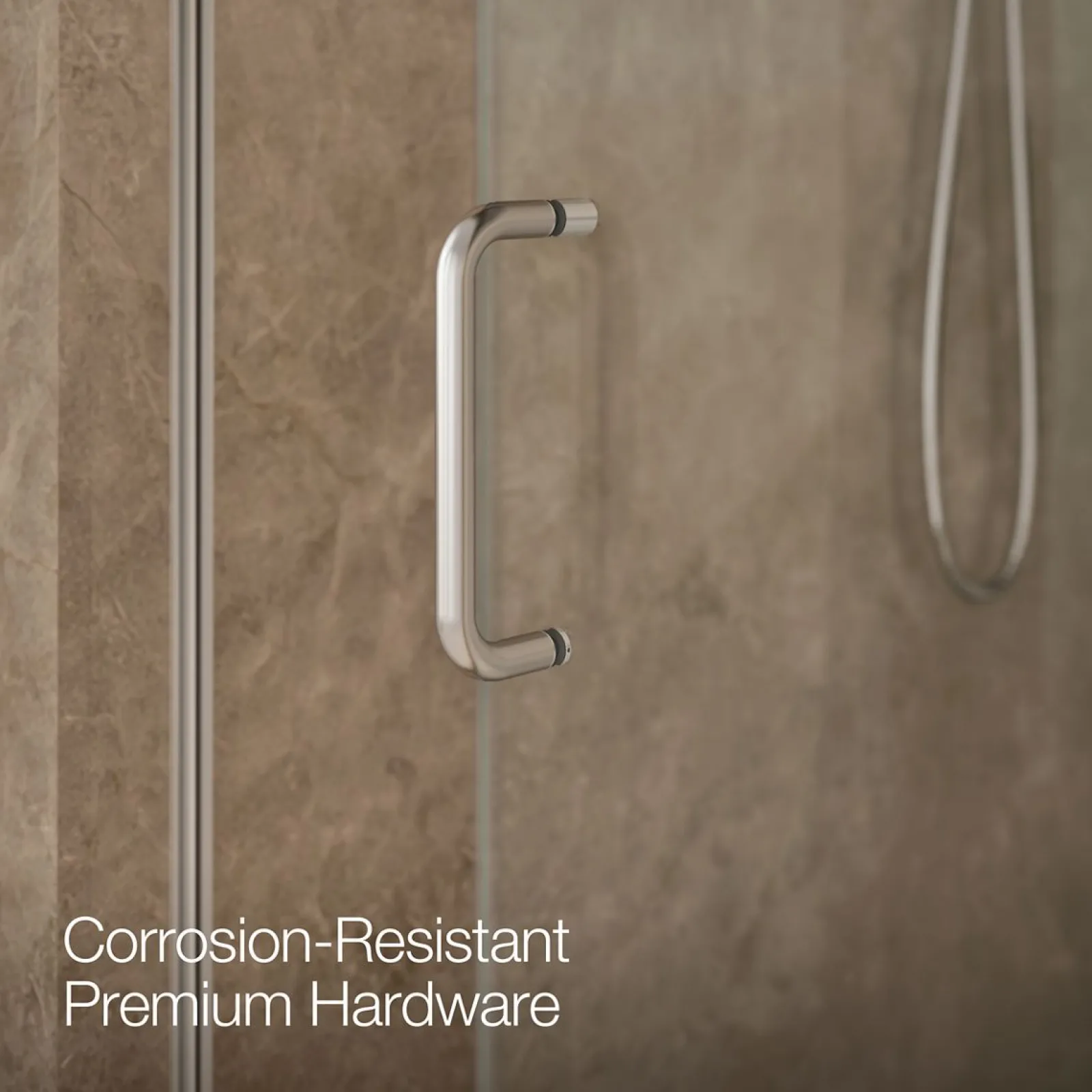 68-1/4"-71-5/8" W x 75-1/2" H sliding shower door with 5/16"-thick Crystal Clear glass^Kohler Online