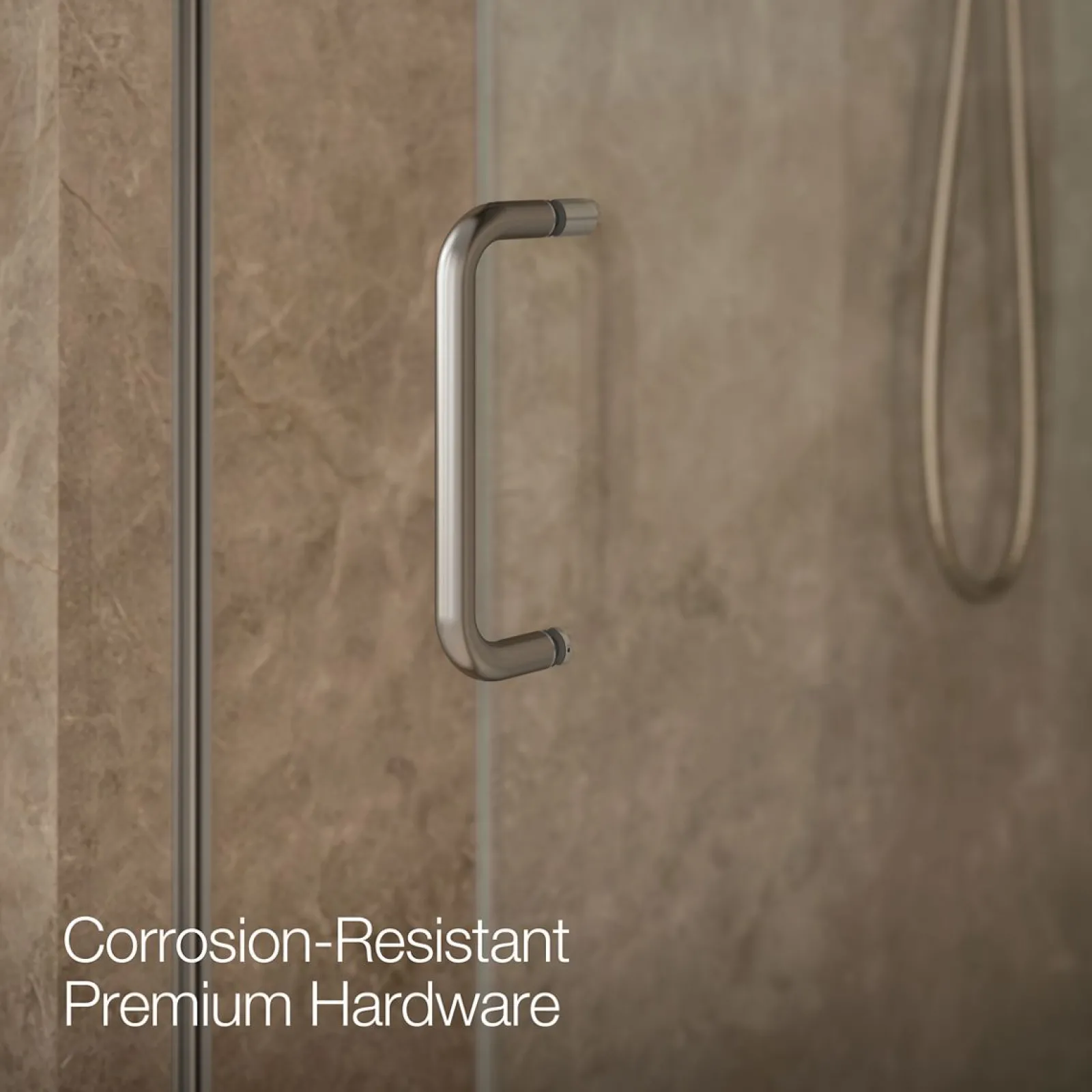 68-1/4"-71-5/8" W x 75-1/2" H sliding shower door with 5/16"-thick Crystal Clear glass^Kohler Online