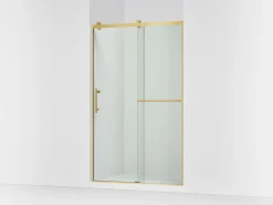 44-5/8"-47-5/8" W x 76.99" H sliding shower door with 3/8"-thick Crystal Clear glass^Kohler Discount
