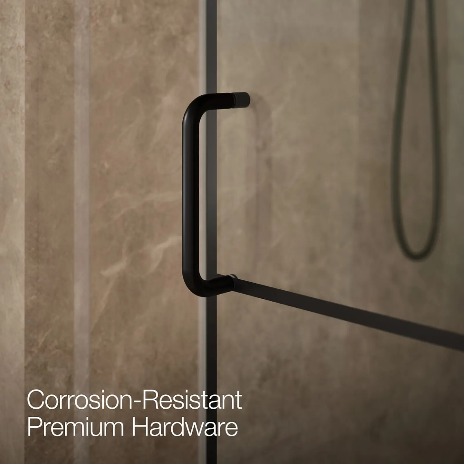 50-1/4"-53-5/8" W x 70-1/2" H sliding shower door with 1/4"-thick Crystal Clear glass^Kohler Sale