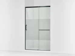 44-1/4"-47-5/8" W x 75-1/2" H sliding shower door with 5/16"-thick Crystal Clear glass^Kohler