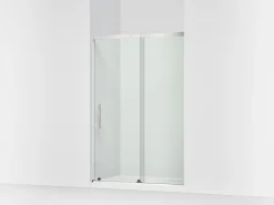 44-5/8"-47-5/8" W x 70-1/2" H sliding shower door with 1/4"-thick Crystal Clear glass^Kohler Best