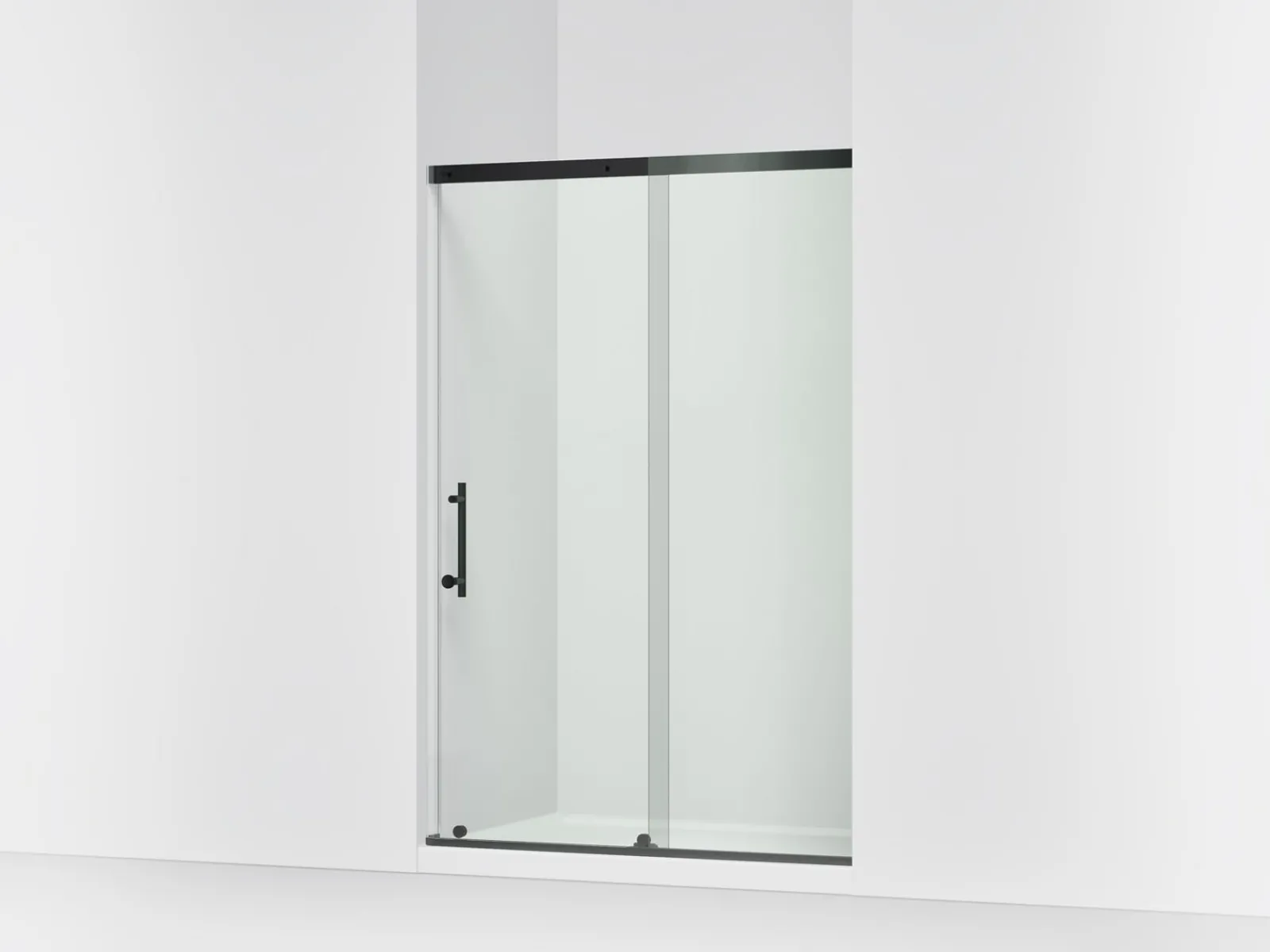 44-5/8"-47-5/8" W x 70-1/2" H sliding shower door with 1/4"-thick Crystal Clear glass^Kohler Best