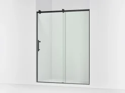 56-5/8"-59-5/8" W x 76.99" H sliding shower door with 3/8"-thick Crystal Clear glass^Kohler Outlet