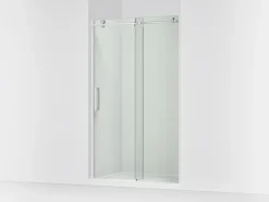 44-5/8"-47-7/8" W x 78" H sliding shower door with 3/8"-thick Crystal Clear glass^Kohler