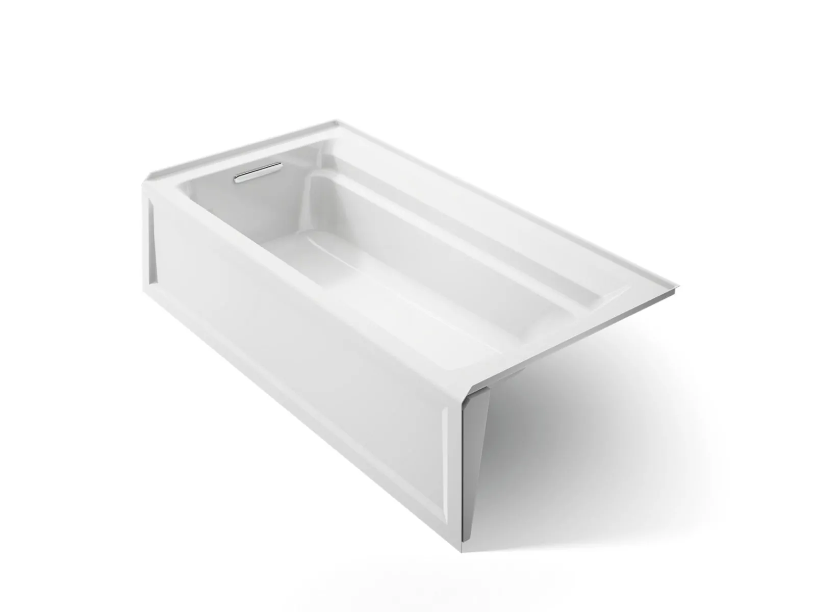 72" x 36" alcove bath, left drain^Kohler New
