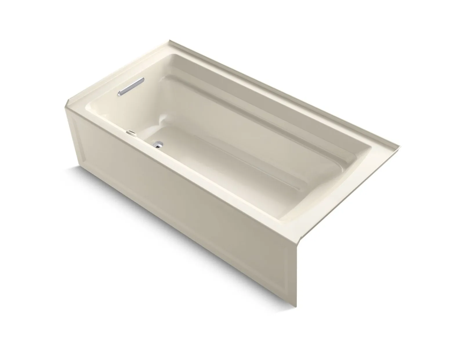 72" x 36" alcove bath, left drain^Kohler New