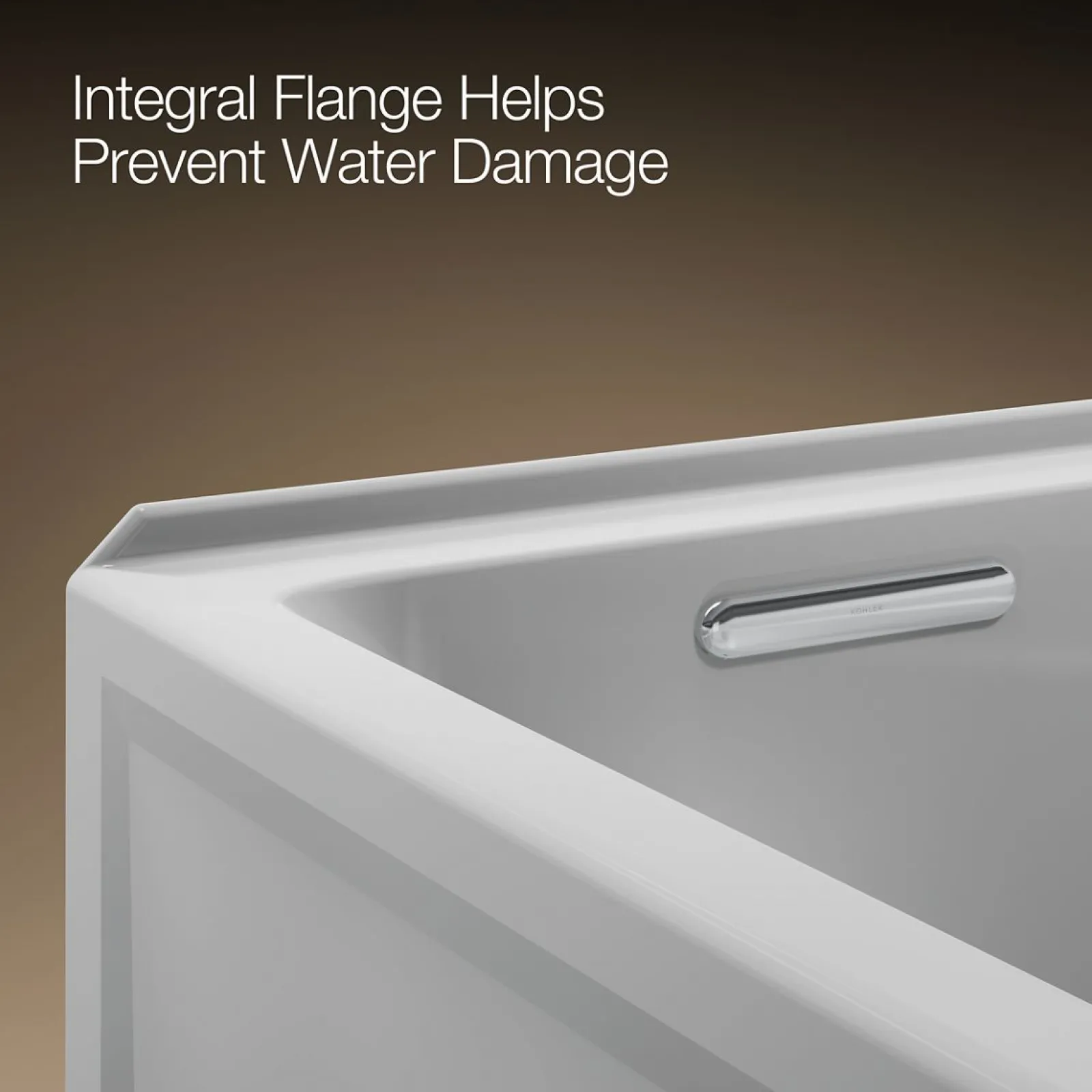 72" x 36" alcove bath, left drain^Kohler New