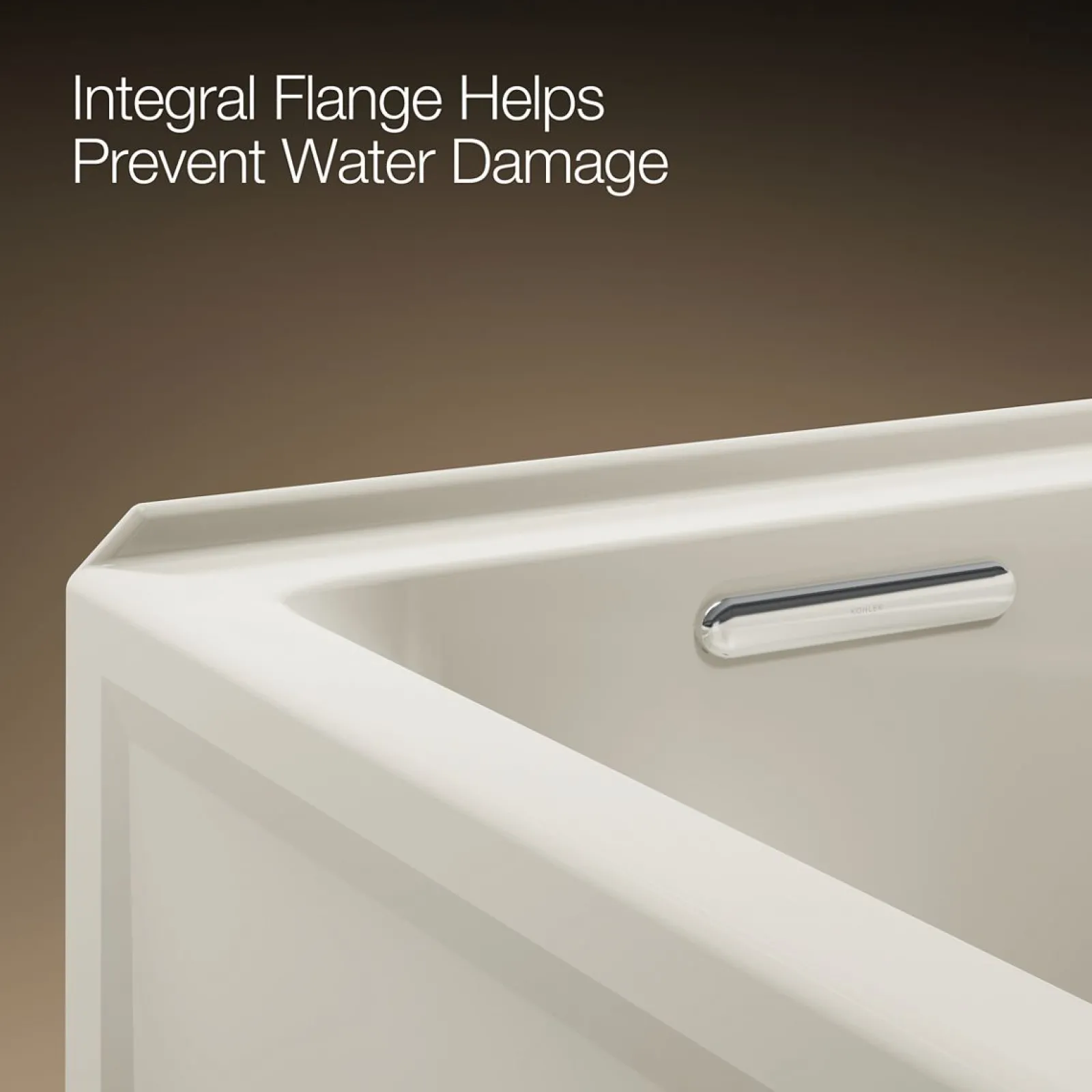 72" x 36" alcove bath, left drain^Kohler New