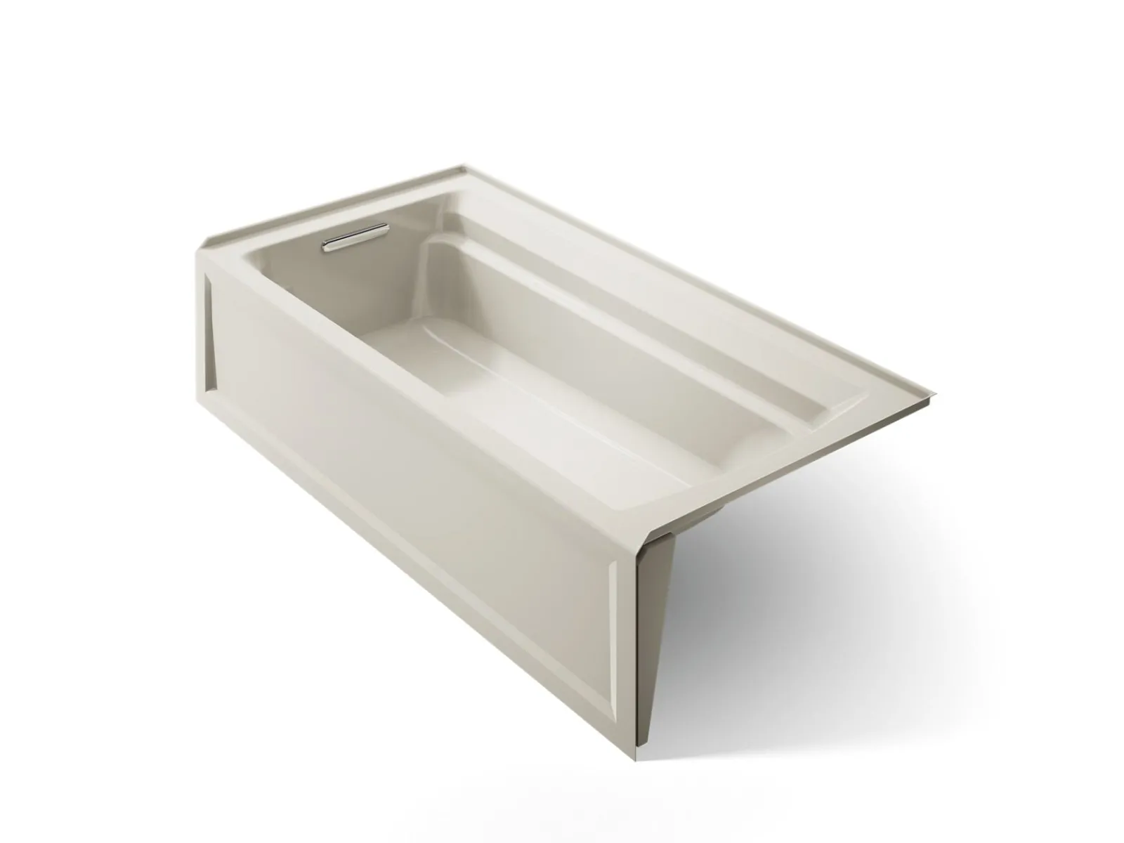 72" x 36" alcove bath, left drain^Kohler New