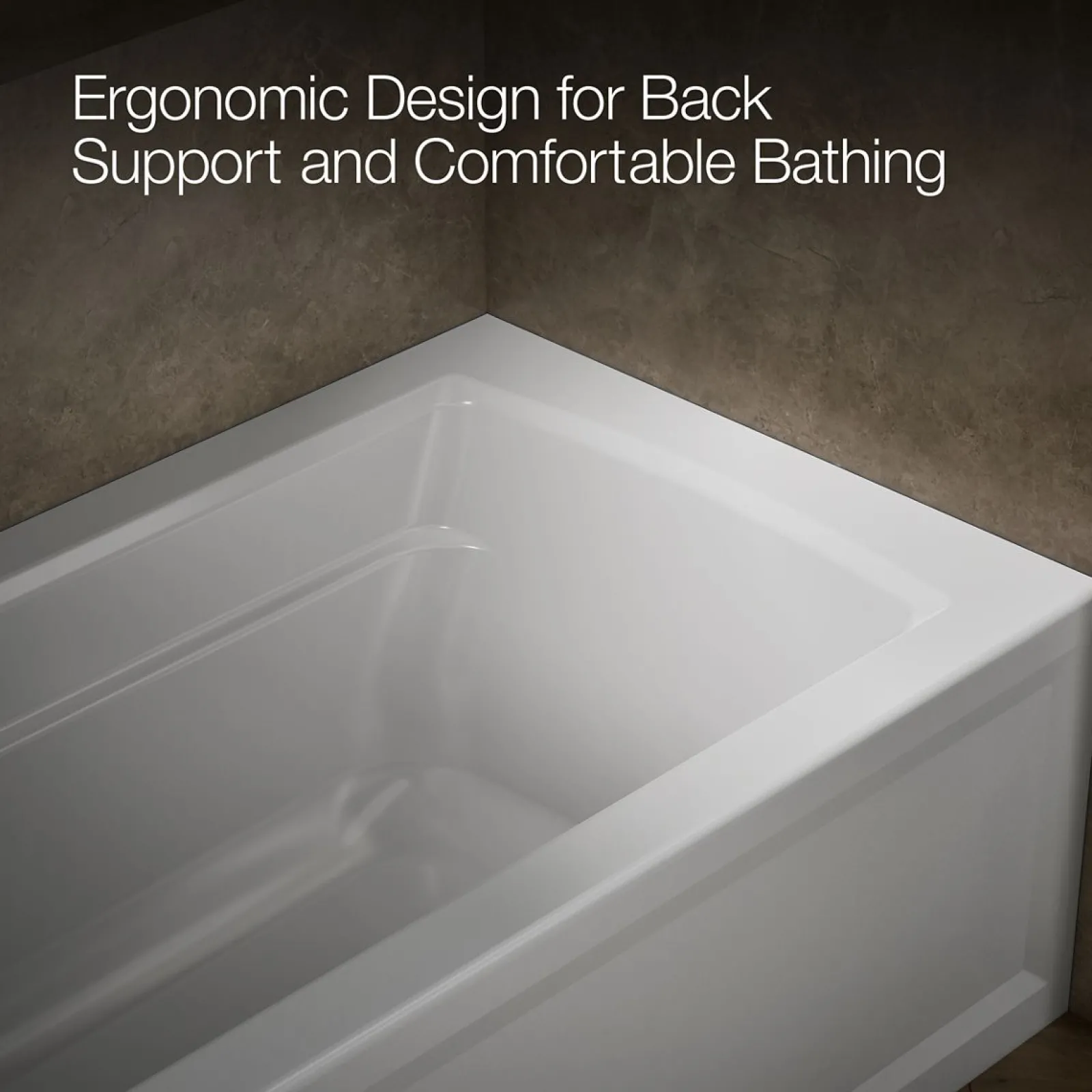 66" x 32" alcove bath, left drain^Kohler Sale