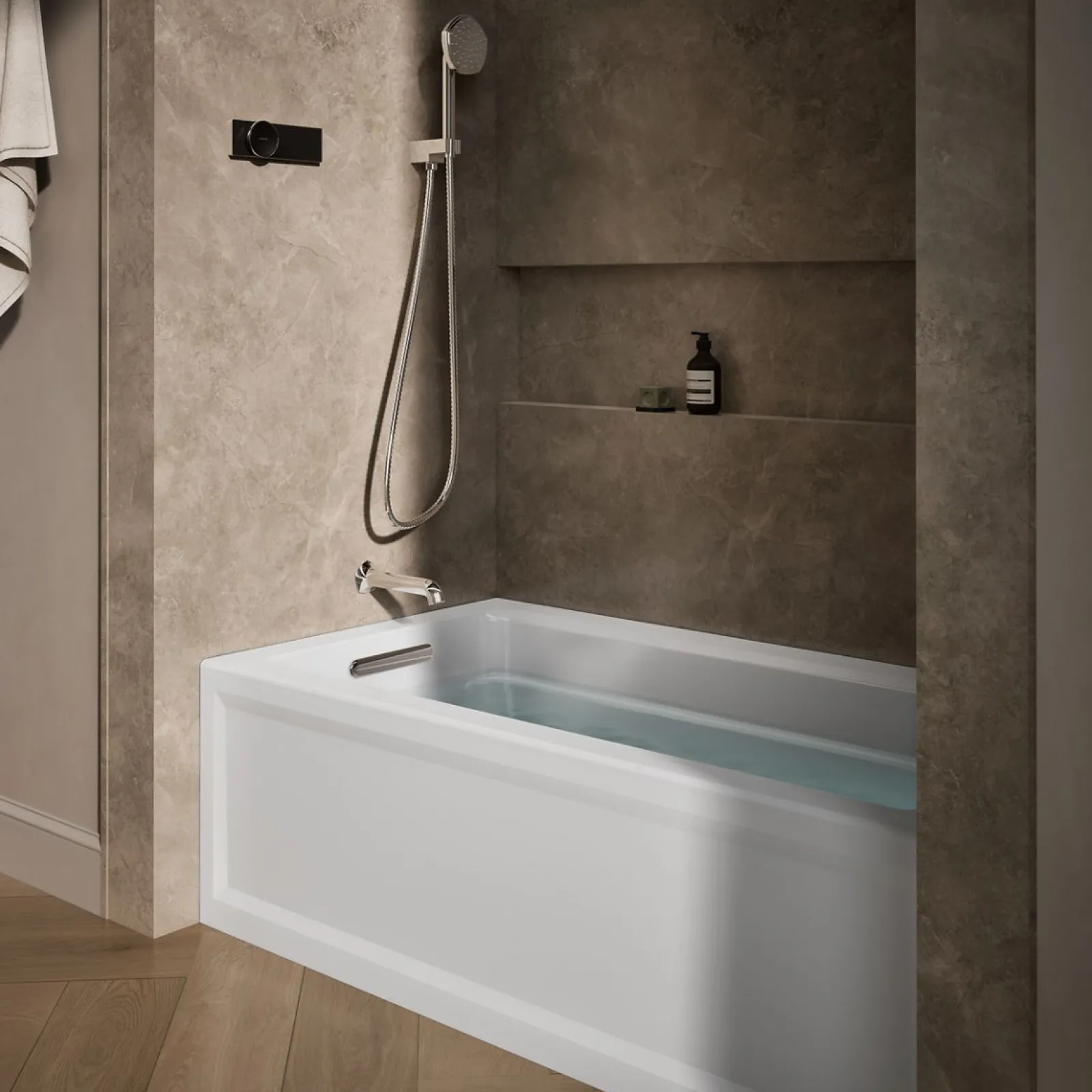 60" x 32" alcove bath, left drain^Kohler Outlet