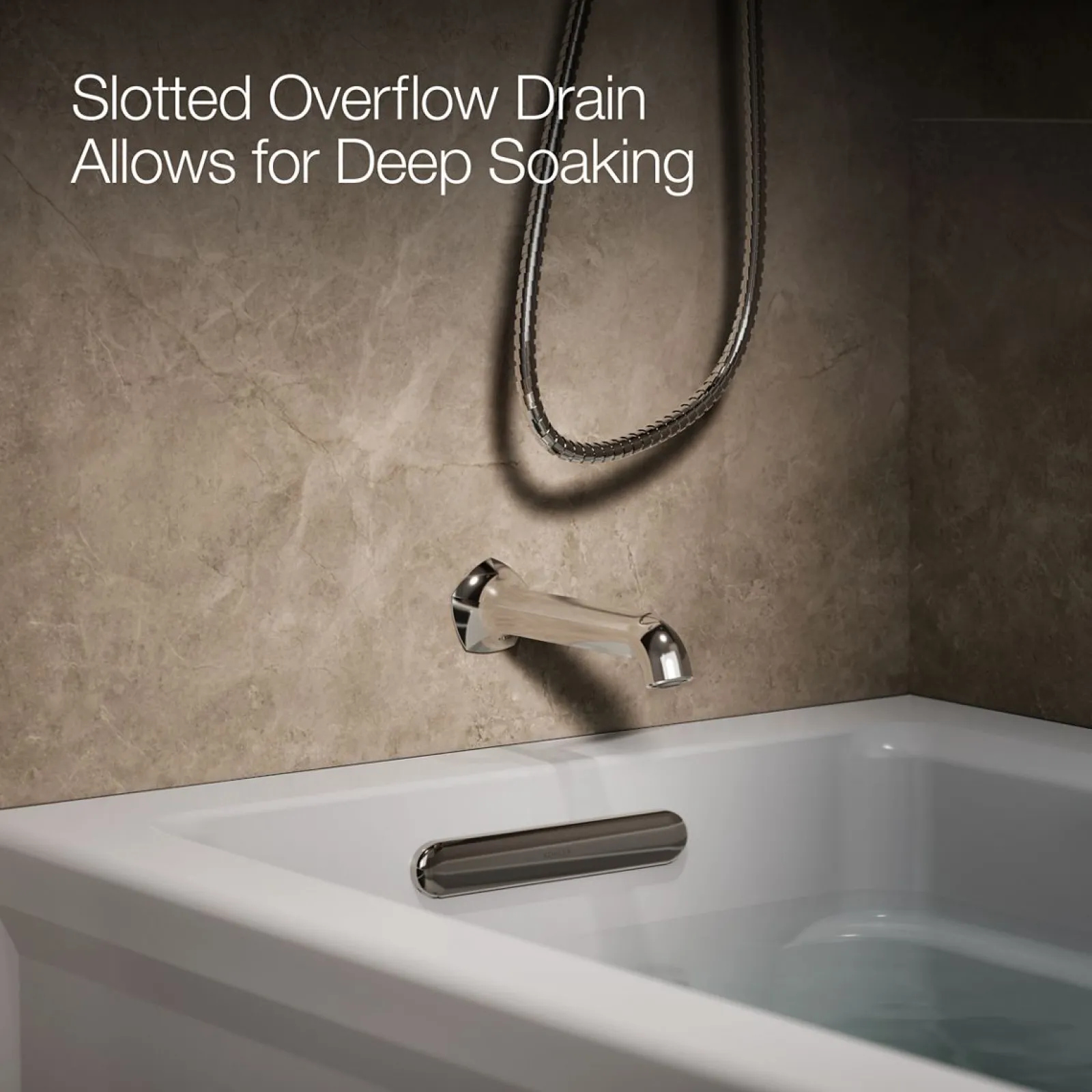 60" x 32" alcove bath, left drain^Kohler Outlet