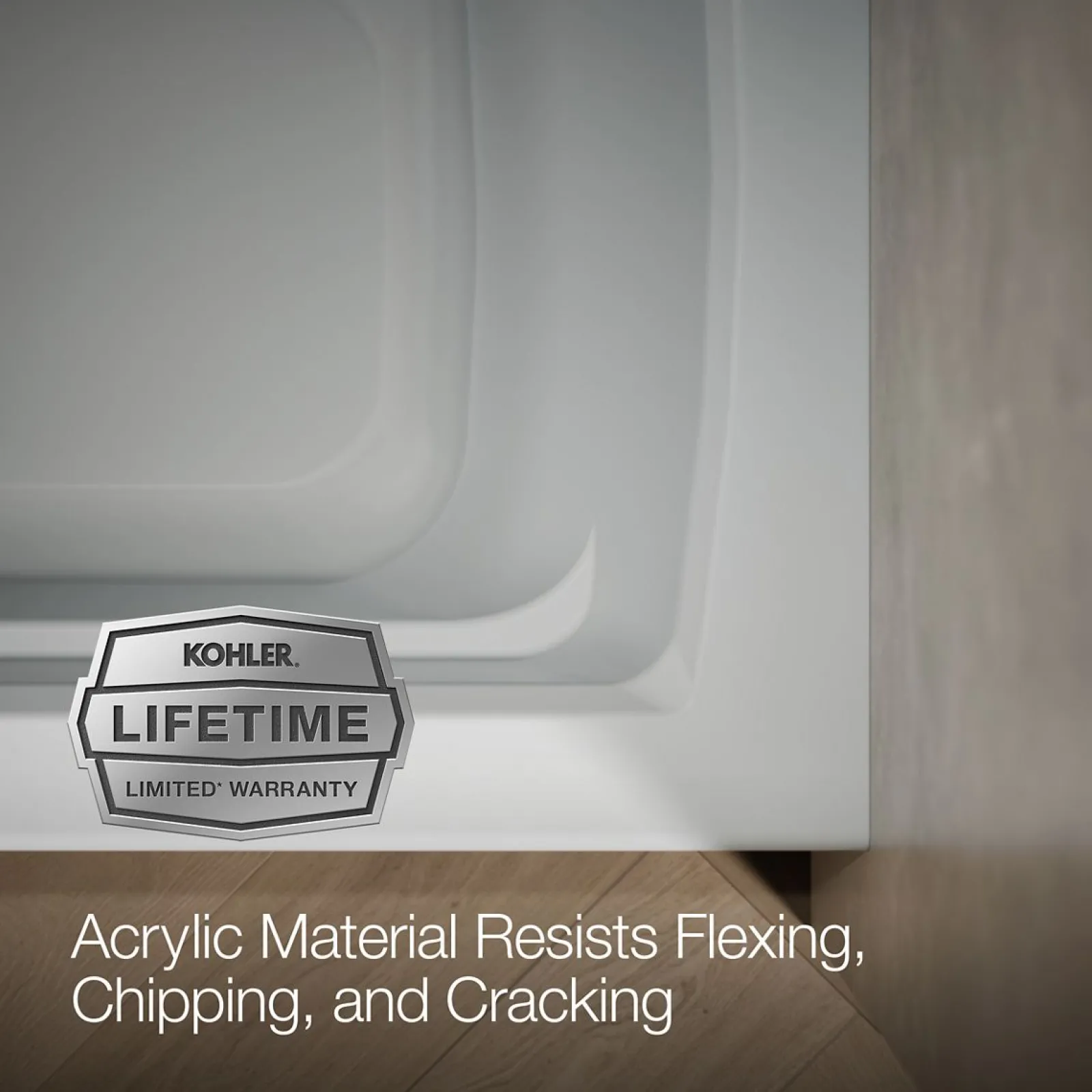60" x 32" alcove bath, left drain^Kohler Outlet