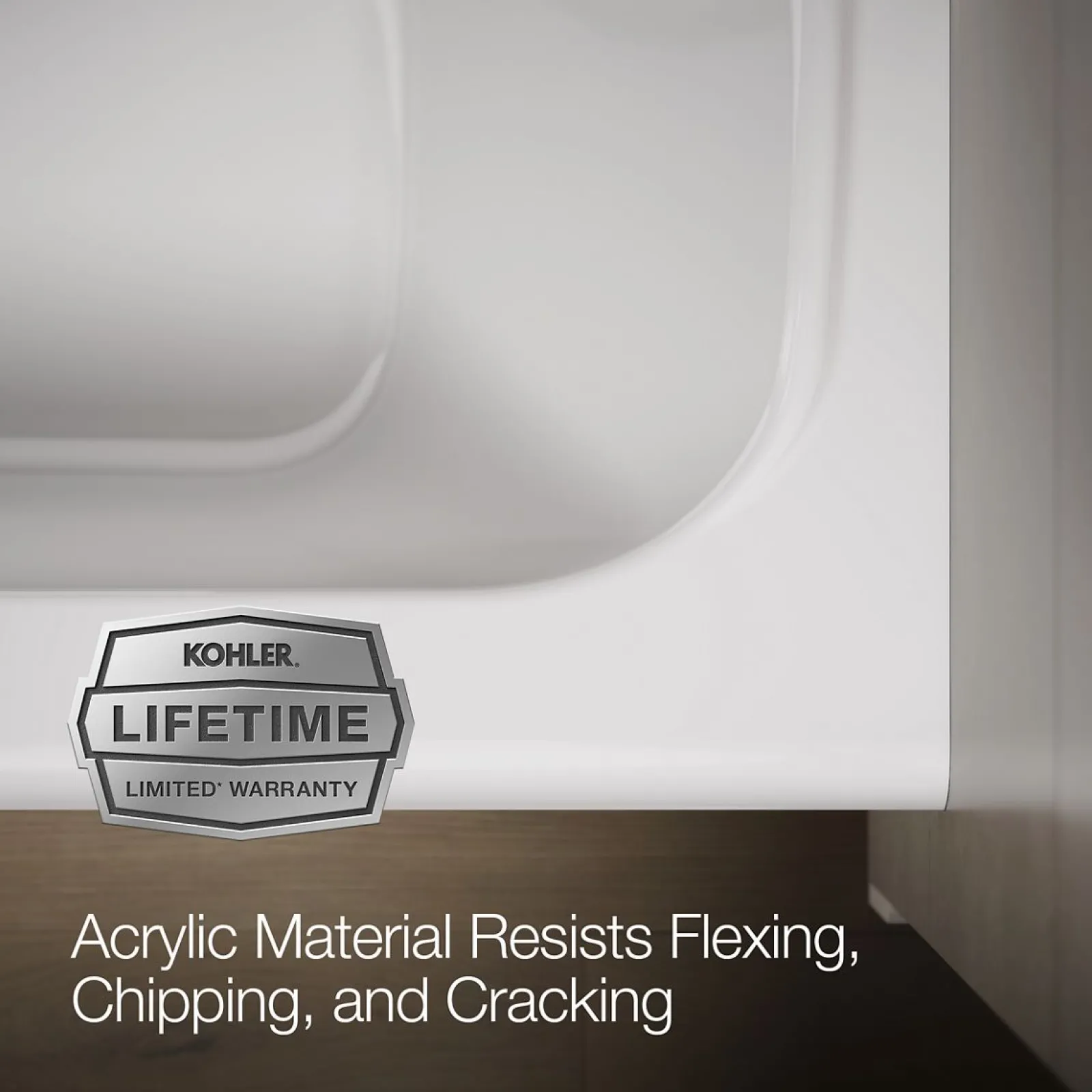 72" x 36" alcove bath, left drain^Kohler Best