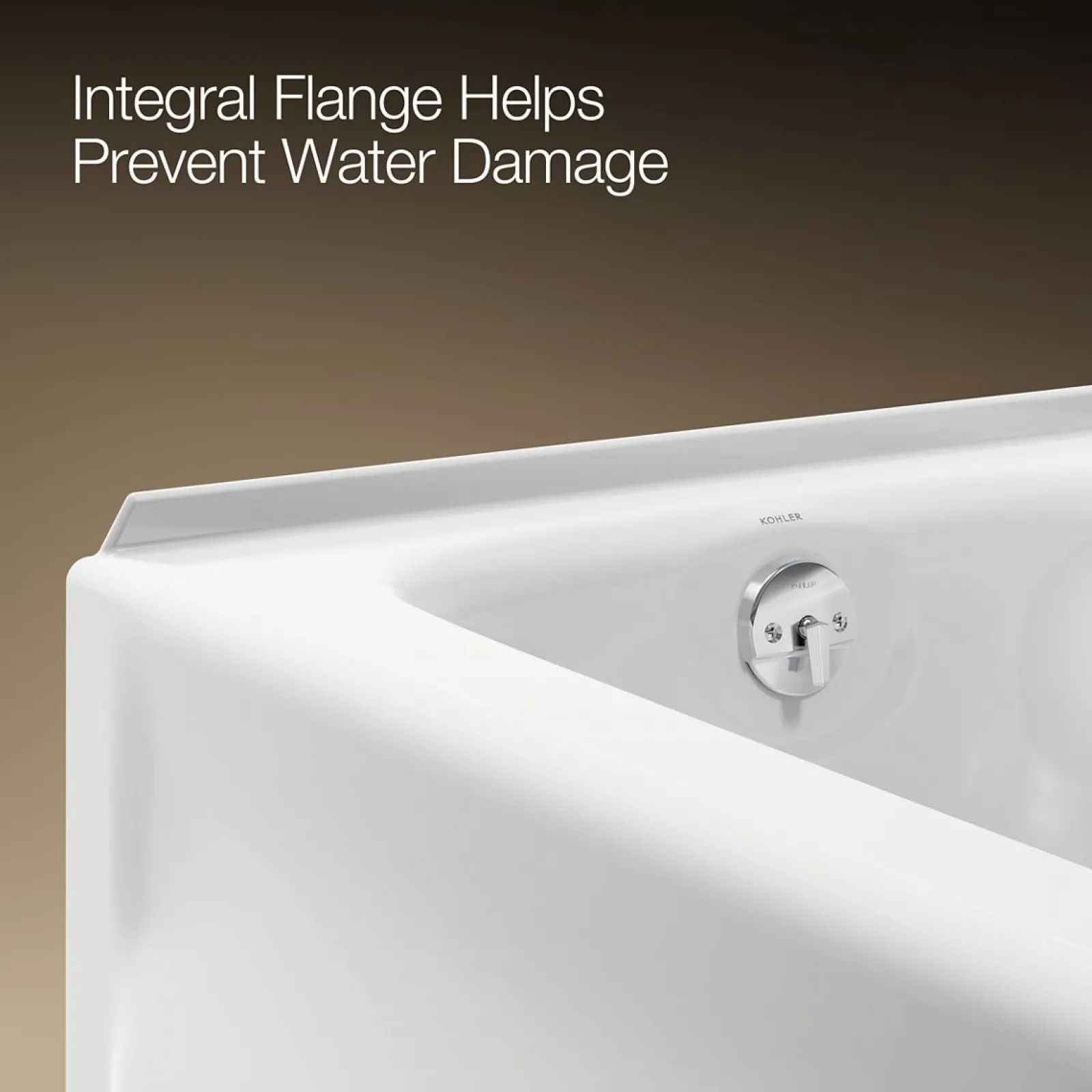 60" x 32" alcove bath, left drain^Kohler
