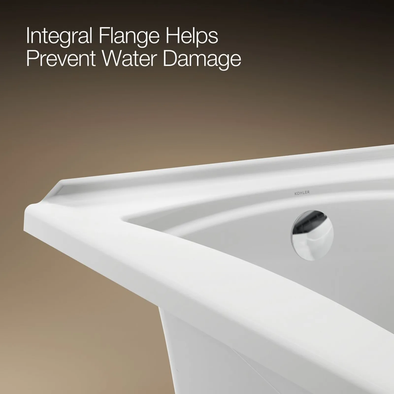 66" x 36" alcove bath, left drain^Kohler Online